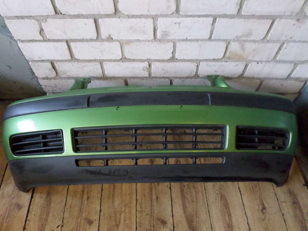 Stoßstange VW Golf IV 4 (1J1) vorne Stoßfänger Frontschürze Farbe:Grün 1J0807221