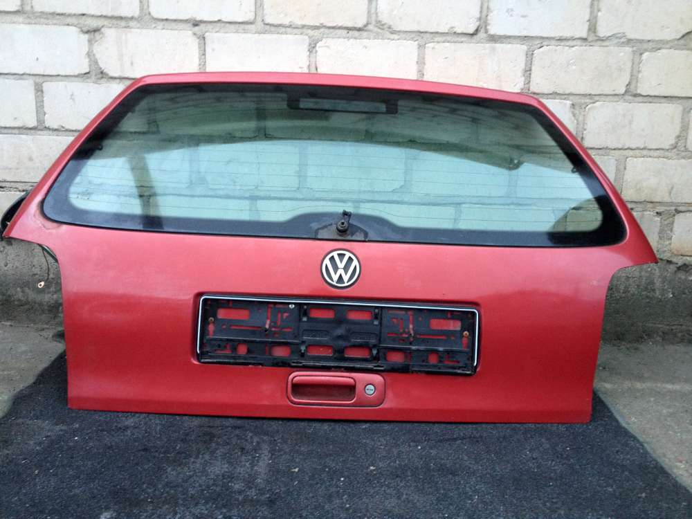 VW Polo 6N 3Türen von 1996 bis 1999 Heckklappe Farbe : Rot 