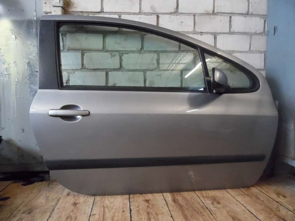 Peugeot 307 3-Türer Tür Vorne Rechts Farbe: Grau EZA