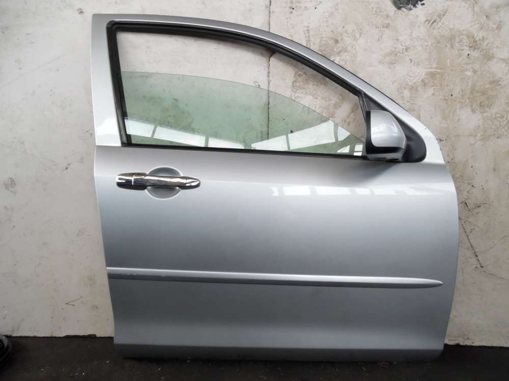Mazda 2 DY Bj 2004 Beifahrertür Tür Vorne Rechts Farbe: Silber 