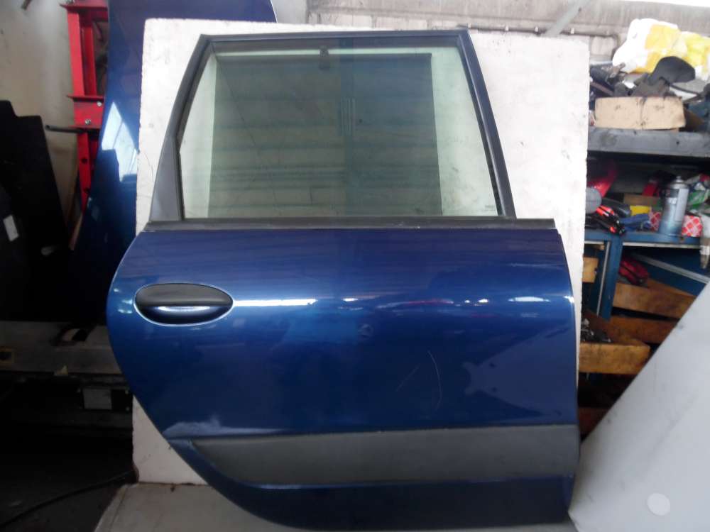 Renault Espace III JE Bj 2001 Tür Rechts Hinten Blau Farbcode: NV 432