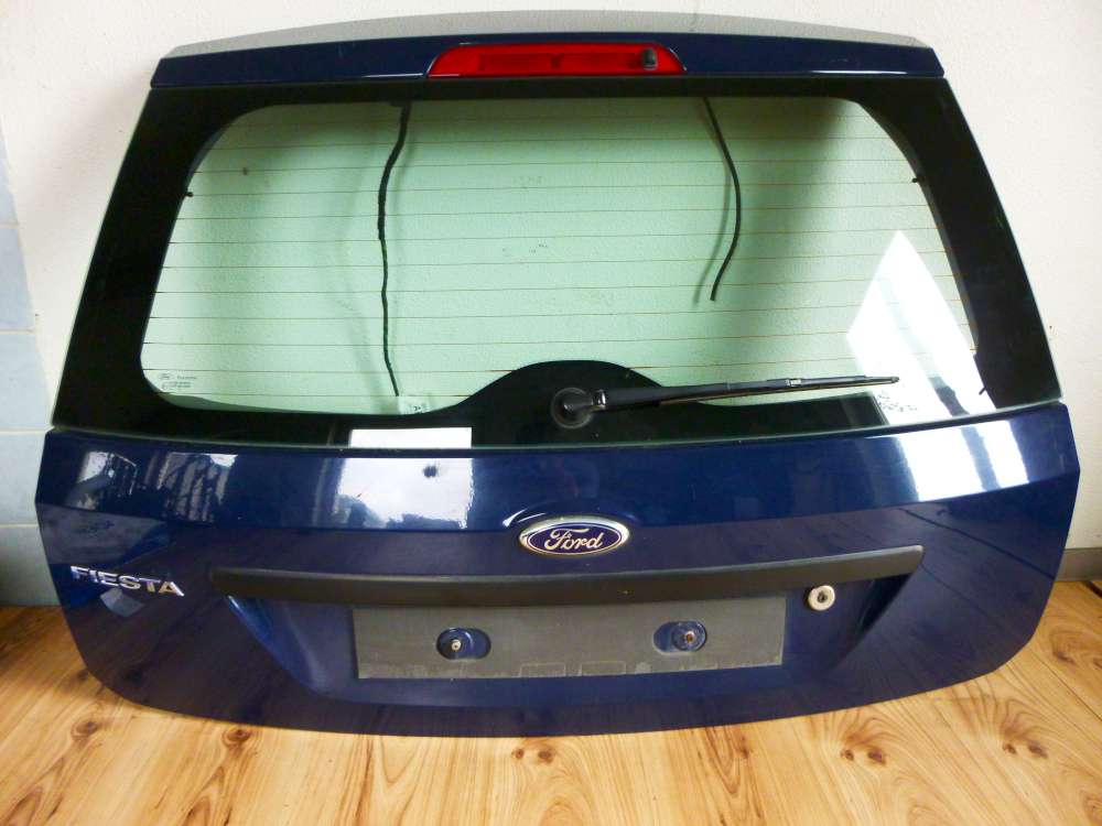 Ford Fiesta ab 2002 bis 2006 Heckklappe Hecktür Klappe Blau dunkel Blau 