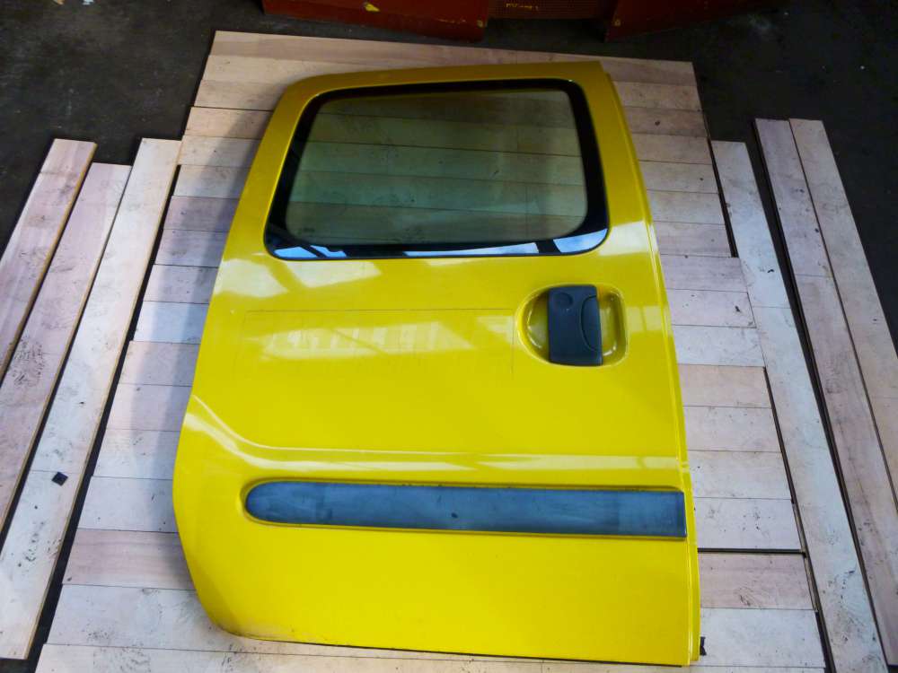 Renault Kangoo -Schiebetür-Tür hinten/rechts gelb