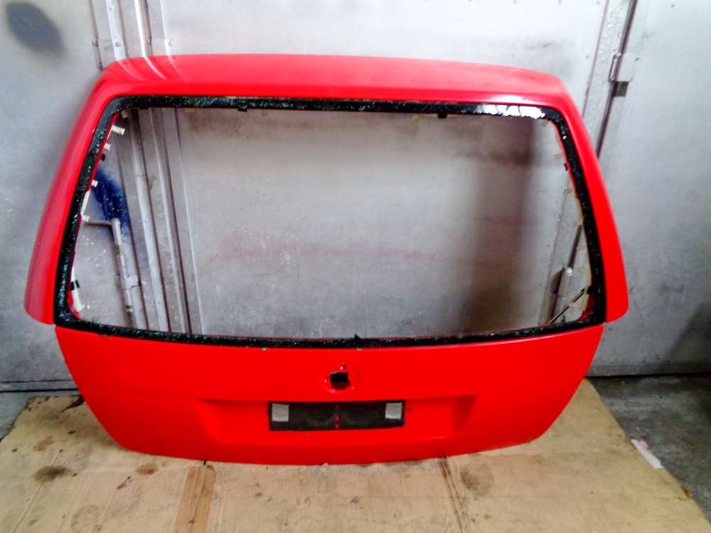 VW Golf IV Kombi Heckklappe Rot ohne glas