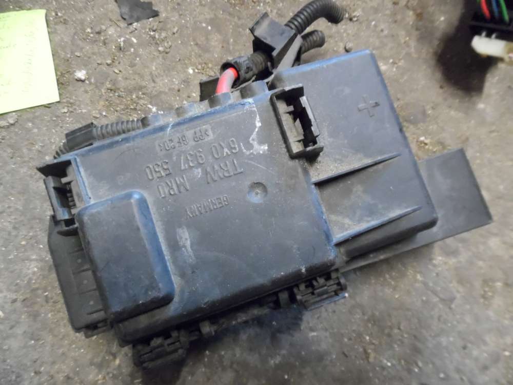 VW Lupo 6X Sicherungskasten Batterie 6X0937550B