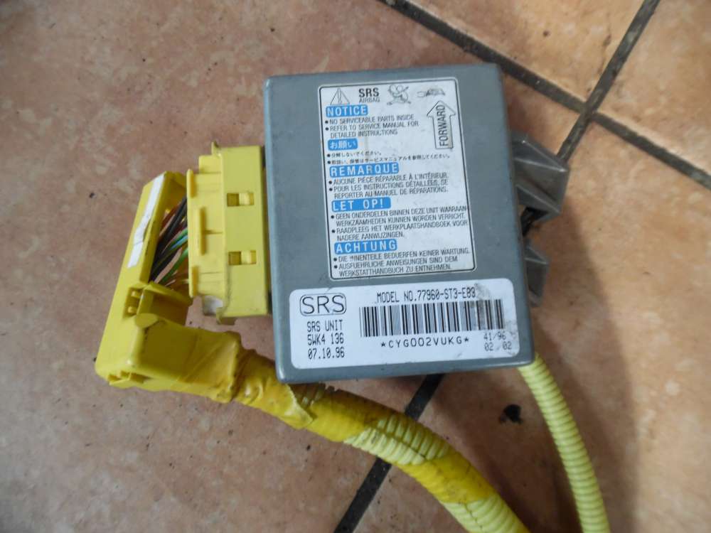 Honda Civic MB SRS Steuergert 77960-ST3-E83