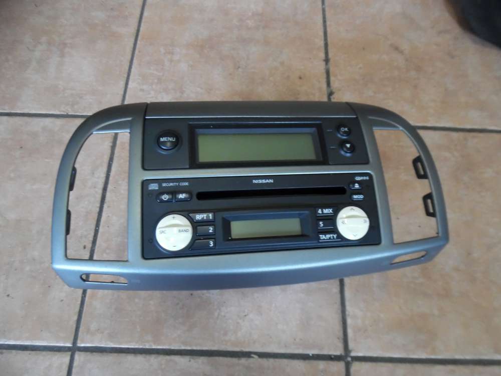 Nissan Micra K12 Radio mit Display 28185AX613  AX609
