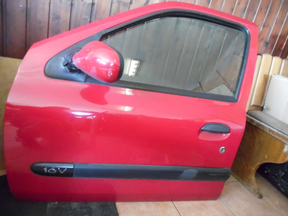Renault Clio II 5-Türer Tür Vorne Links Rot Farbcode : OV731