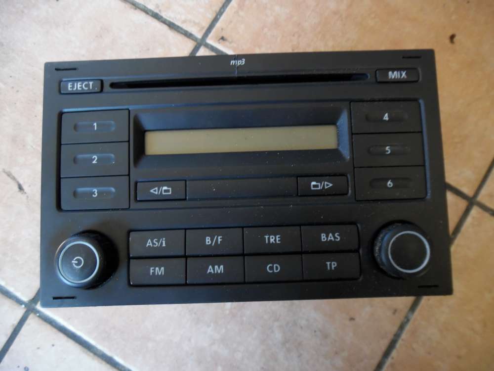  VW Fox 5Z Autoradio RCD200 MP3 5Z0035152E