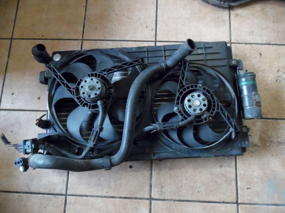 VW Golf IV Elektrolüfter, Wasserkühler, Klimakühler 1J0121207