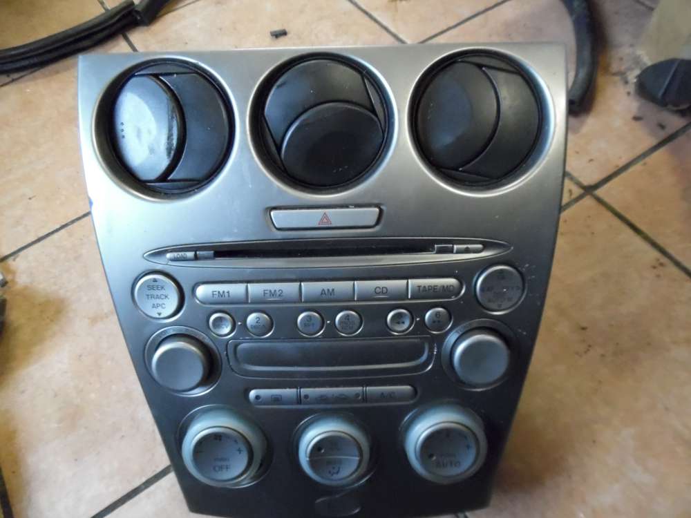 Mazda 6 GG Radio CD-Player, Klimabedienteil und Luftdüse GJ6J66DSXD02 