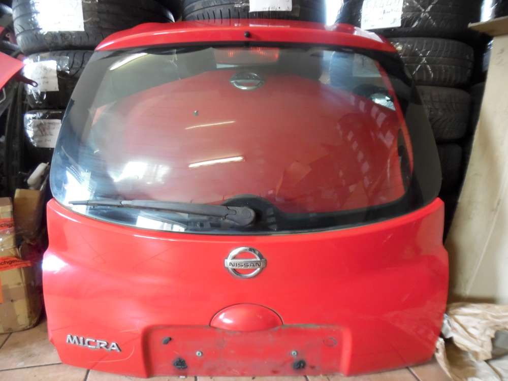 Nissan Micra K12 3-Türer Heckklappe Rot