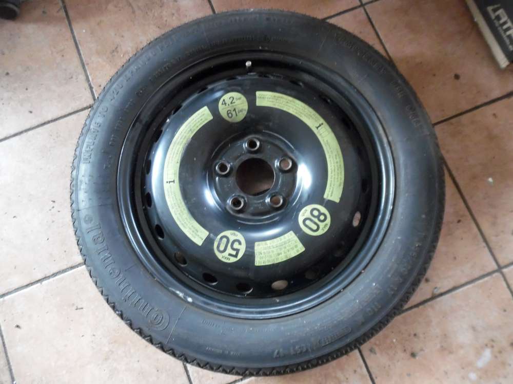 Mercedes-Benz E-Klasse W212 Ersatzrad Reserverad Continental 155/70R 17 Et39 A2124000002