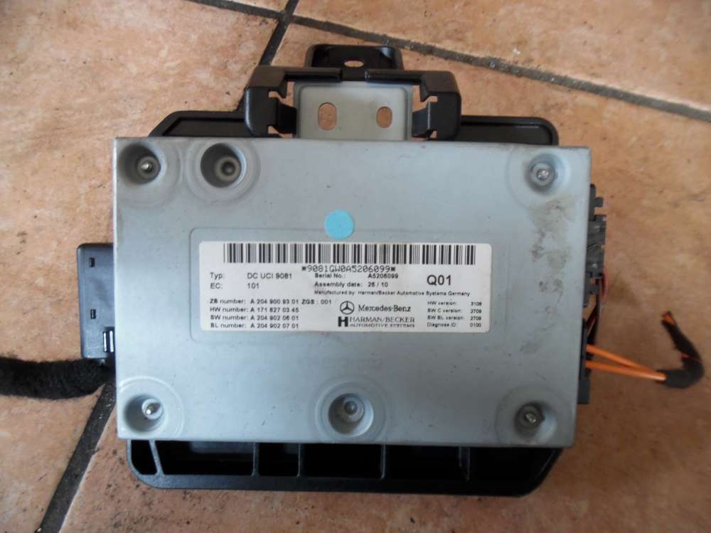Mercedes-Benz E-Klasse W212 Steuergert Multimedia Interface A2049009301