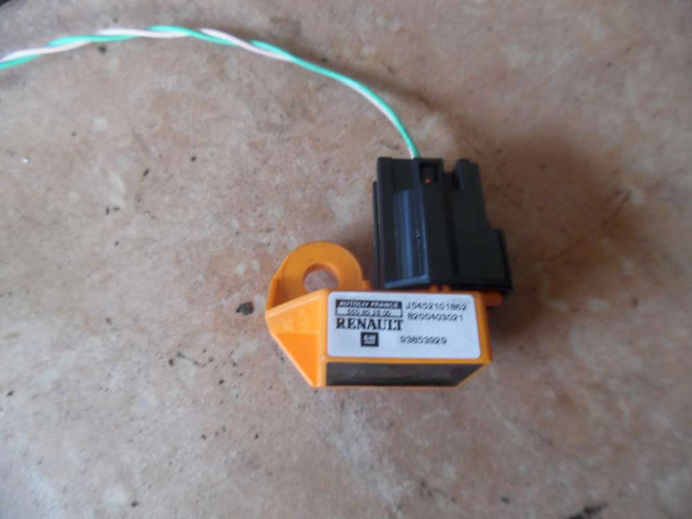 Renault Espace IV Crashsensor Aufprallsensor Sensor 8200403021