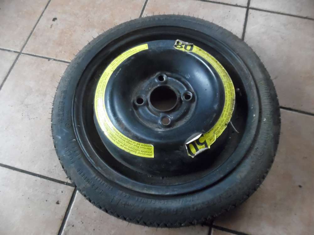 VW Polo 6N Ersatzrad Reserverad 6N0601025 3,5X14 ET42