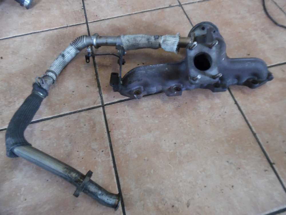 Peugeot 807 2.2HDI Auspuffkrmmer Abgaskrmmer mit Rohr 9642164480