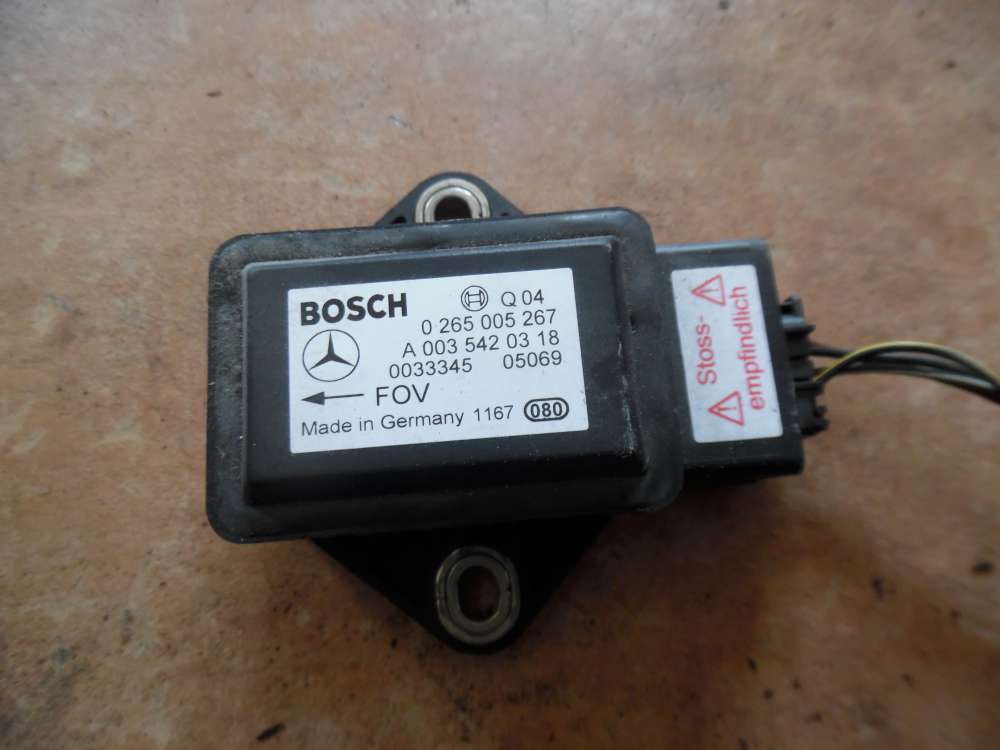 Mercedes-Benz A-Klasse W169 Drehratensensor ESP A0035420318