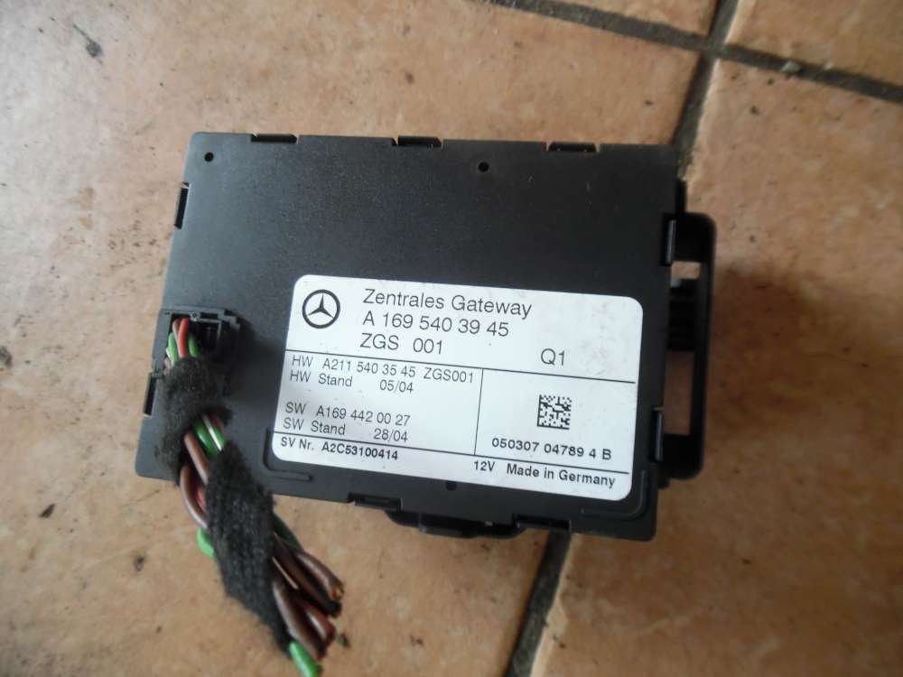 Mercedes-Benz A-Klasse W169 Karosseriesteuergert 1695403945