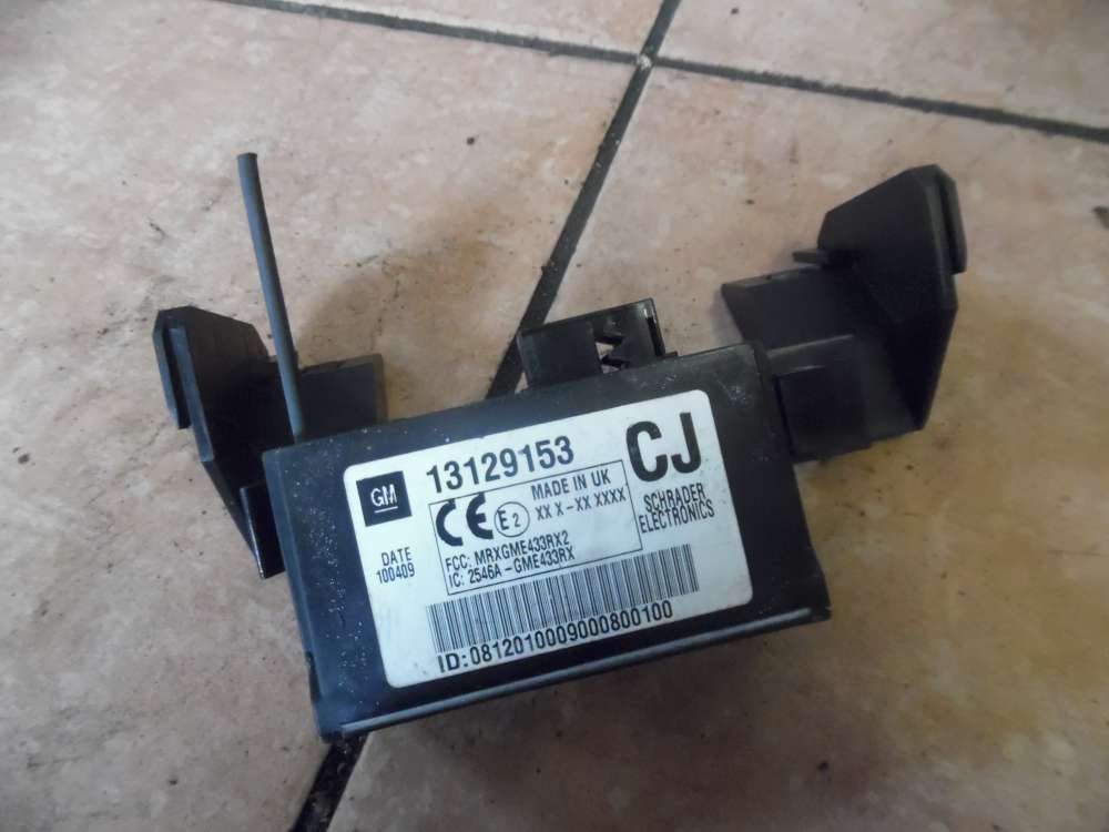 Opel Zafira B Steuergert 13129153