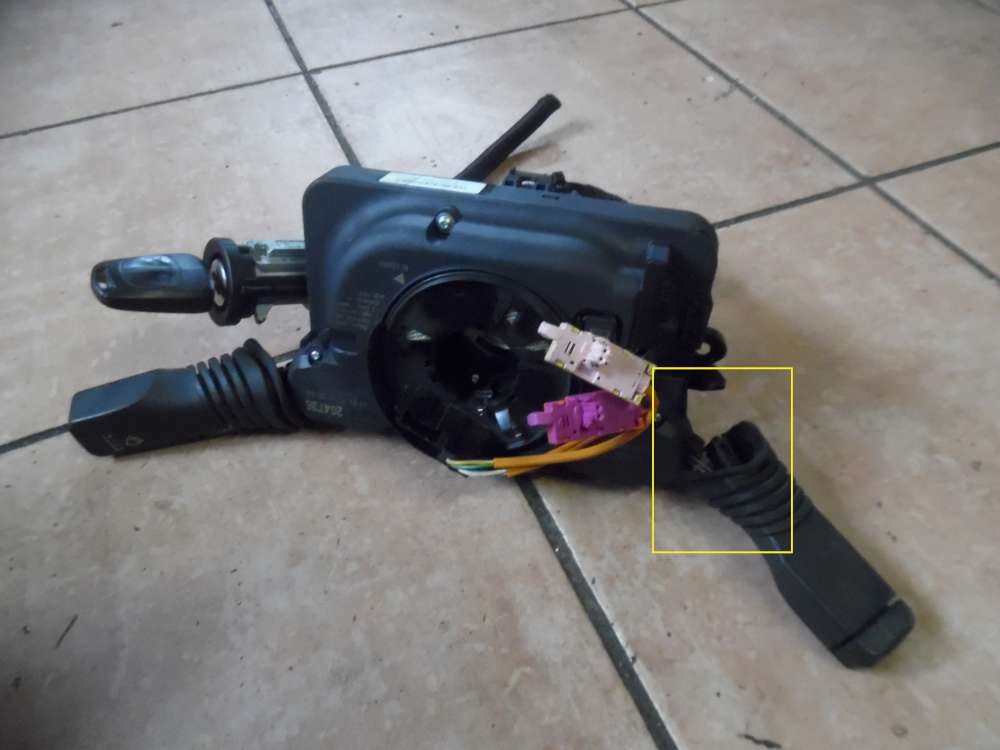 Opel Zafira B Lenkstockschalter Blinkerhebel Zndschloss mit Schlssel 13306115
