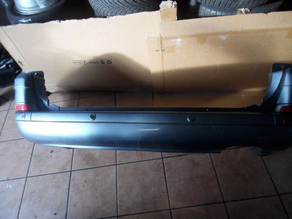 Peugeot 807 Stostange Hinten mit Parksensor PDC Gris Fer metallic 