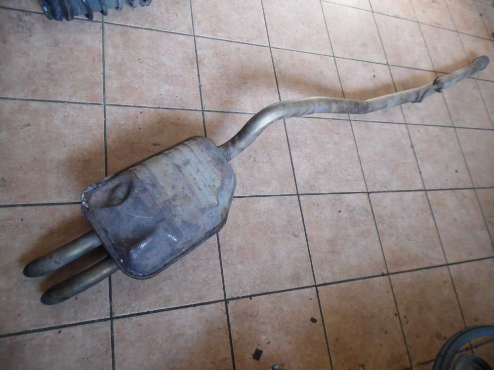 Peugeot 807 2,2 Auspuff Auspuffanlage 