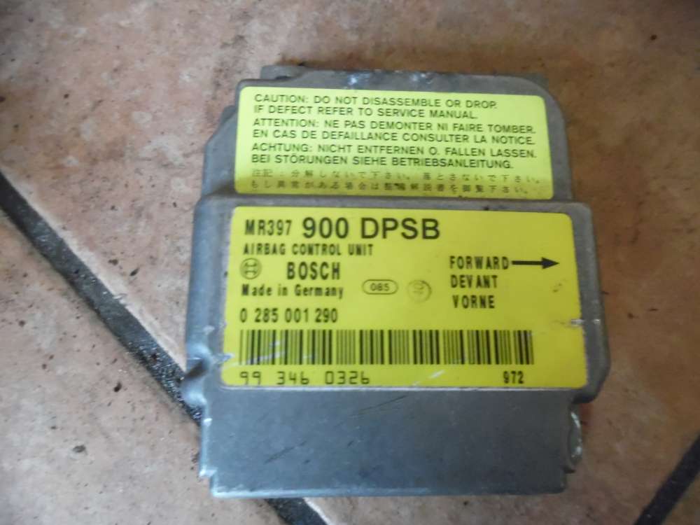 Mitsubishi Carisma Airbagsteuerger�t Steuerger�t MR397900