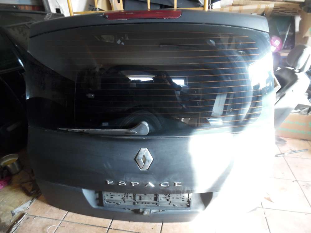 Renault Espace IV Heckklappe Heckdeckel Dunkelgrau