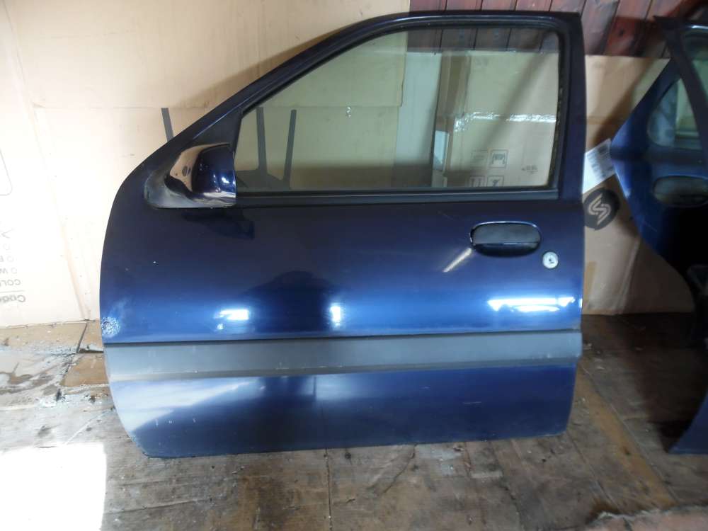Ford Fiesta IV Limo 5-T�rer T�r Vorne Links Blau-met F3 