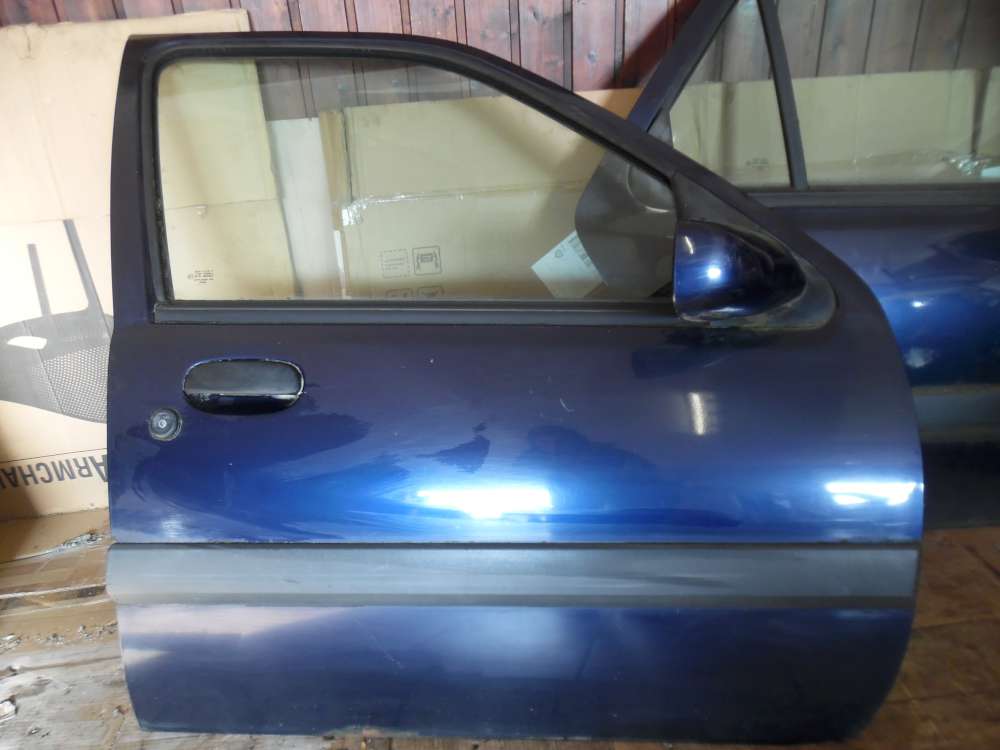 Ford Fiesta IV Limo 5-T�rer T�r Vorne Rechts Blau-met F3 