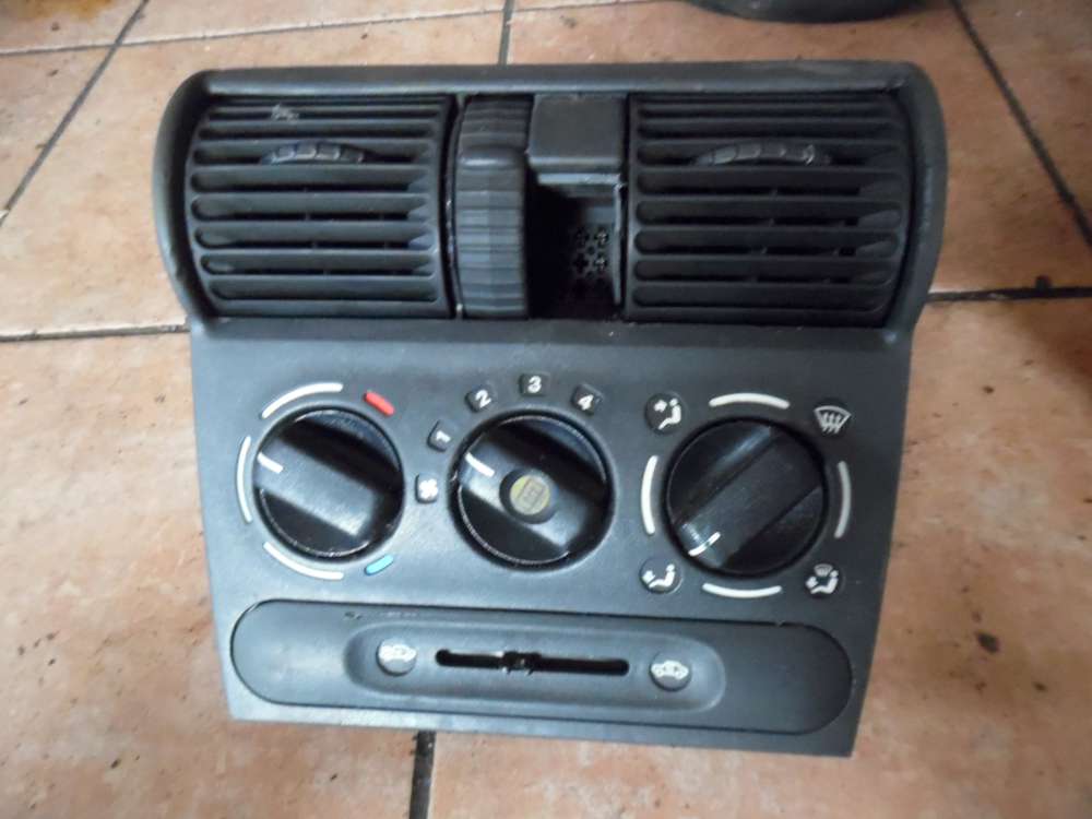 Opel Corsa B Klimaanlage Heizungsbedienteil mir Luftd�se 90386823 