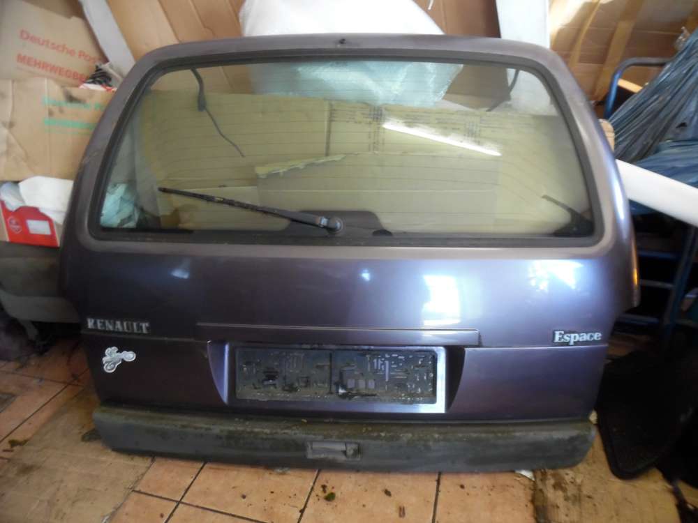 Renault Espace II Heckklappe Heckdeckel dunkellila