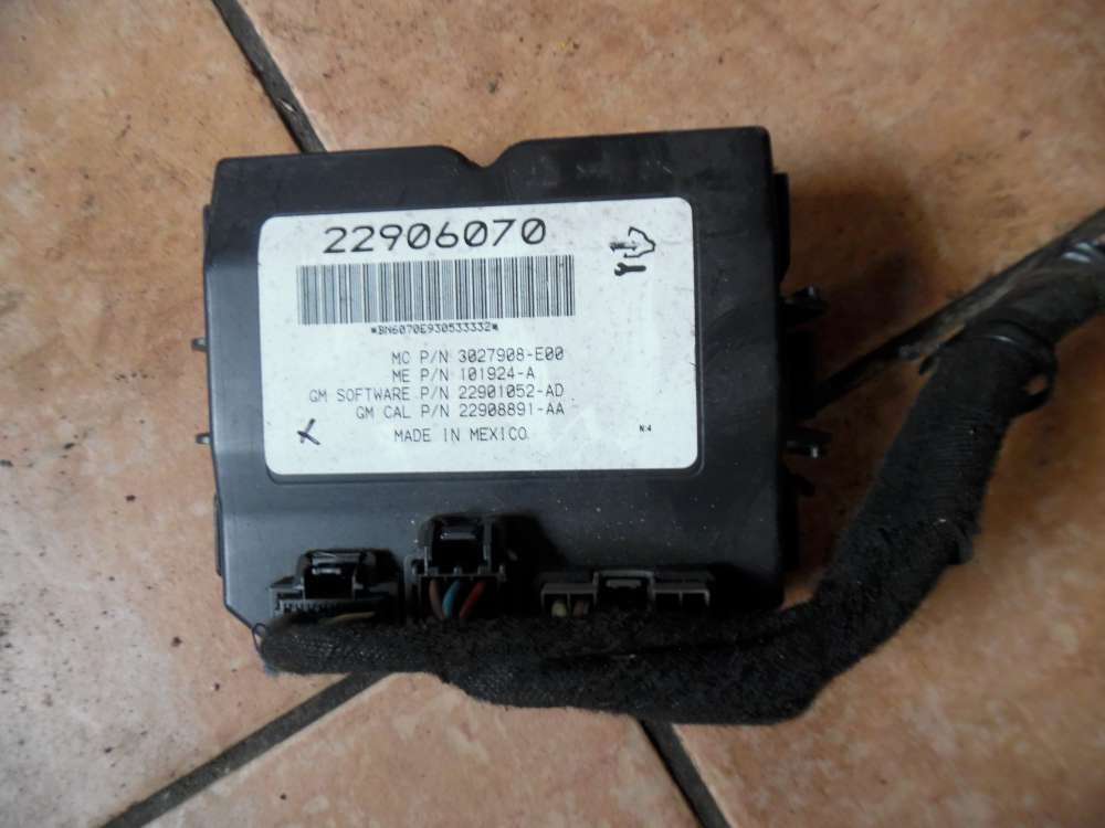 Opel Insignia A Elektrisches Kofferraumsteuerger�t 22906070 