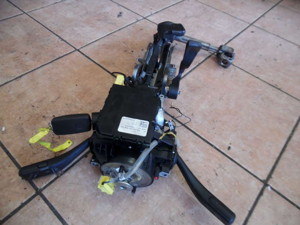 VW Golf VI Lenks�ule komplett Z�ndschloss mit Schl�ssel 1K1419502