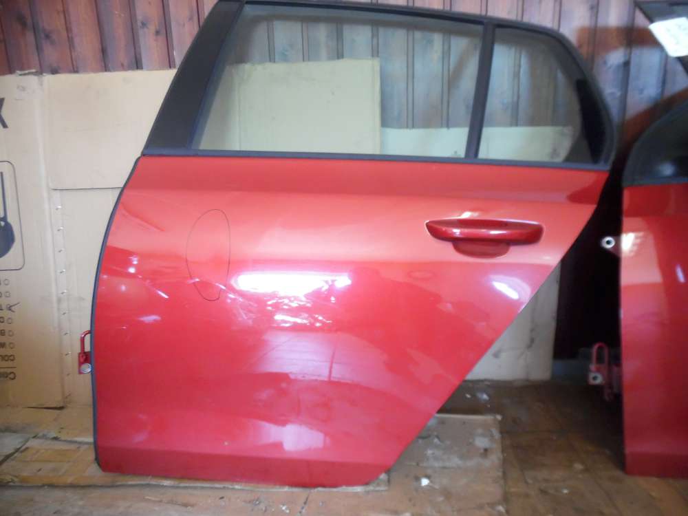 VW Golf VI 5-T�rer T�r Hinten Links  Rot : LA35