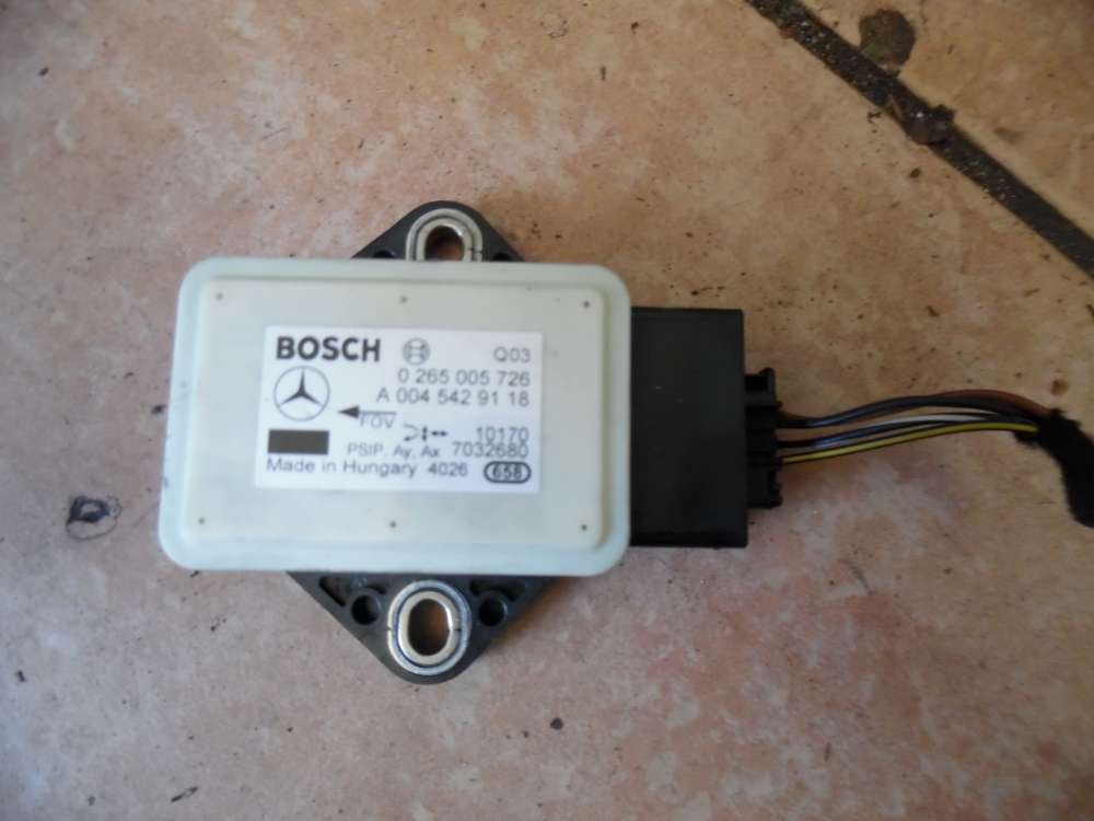 Mercedes-Benz B-Klasse W245 Steuerger�t Drehratensensor A0045429118 0265005726