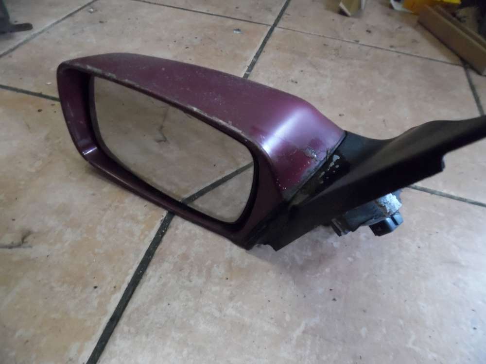 Ford Mondeo II Aussenspiegel Elektrisch Links Rot 