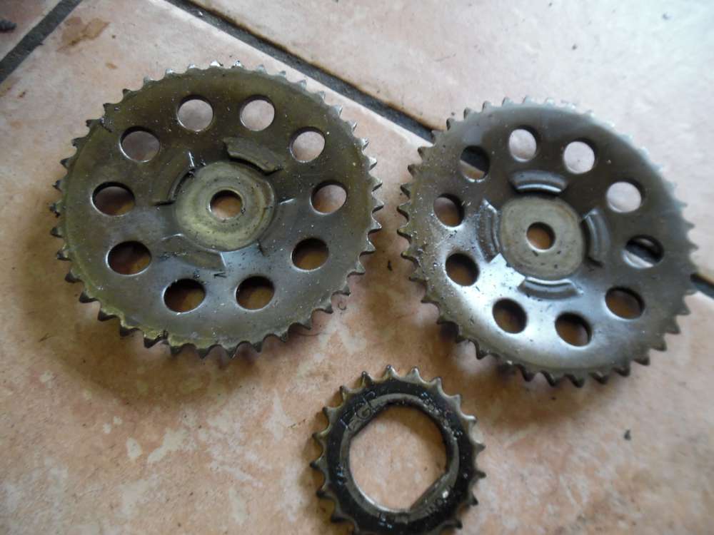 Opel Corsa C D Agila 1,0L Kettenrad Zahnrad 55353162