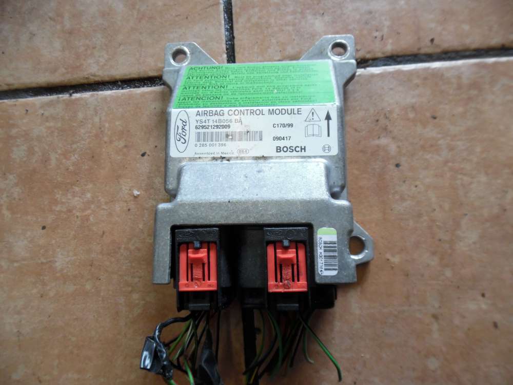 Ford Focus MK1 Airbagsteuerger�t Steuerger�t YS4T14B056BA