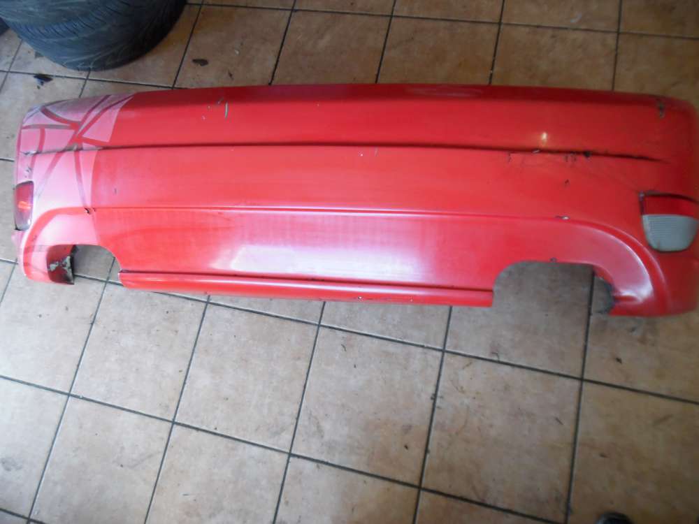 Ford Focus MK1 3-T�rer Sto�stange Hinten Rot 