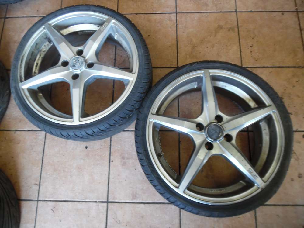 2x Alufelge mit Wienterreifen Ford Focus MK1 215/35ZR1884W 7x18H2 ET42