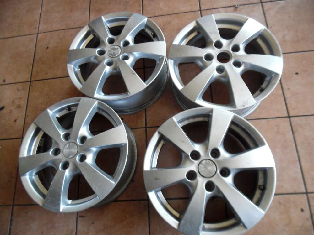 4x Alufelgen Renault, Volvo, Ford, Land Rover KBA:46255 6,5x16 ET40 