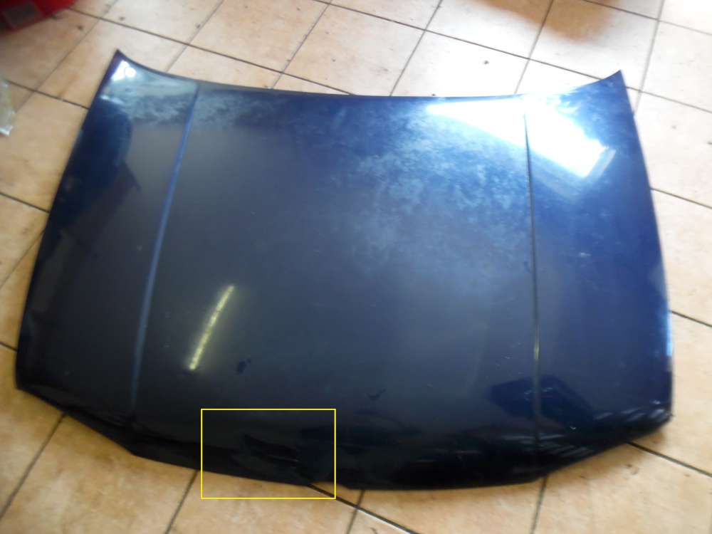 VW Golf IV 3-T�rer Motorhaube dunkelblau