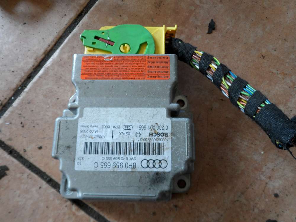 Audi A3 8P Airbagsteuerger�t 8P0959655C