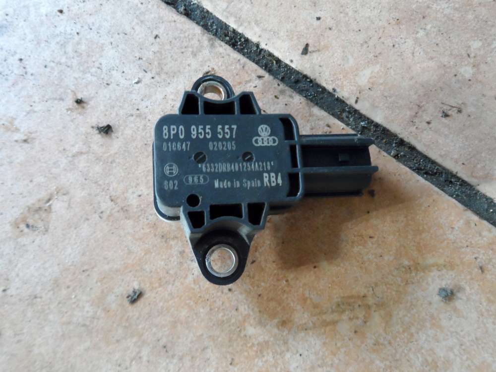 Audi A3 8P Crashsensor Airbagsensor 8P0955557