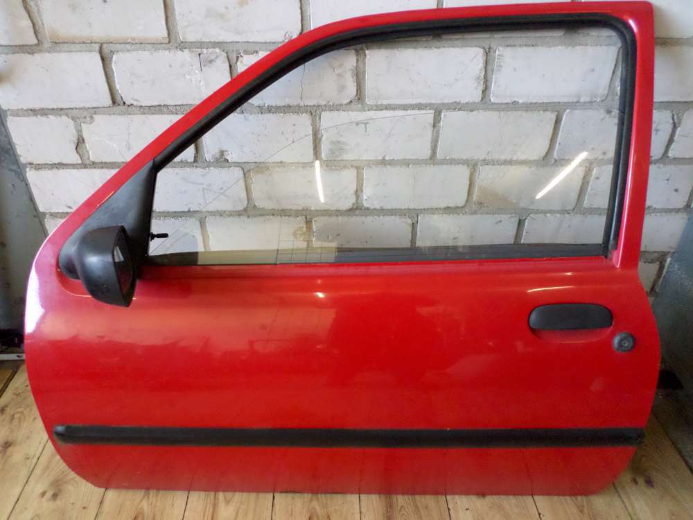 Mazda 121 3-Türen Tür Vorne Links Fahrerseite Rot Farbcode: JBSM